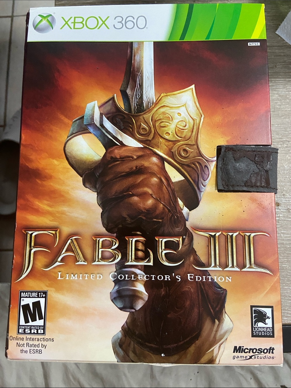 Fable III -- Limited Collector's Edition (Microsoft Xbox 360, 2010) Complete CIB